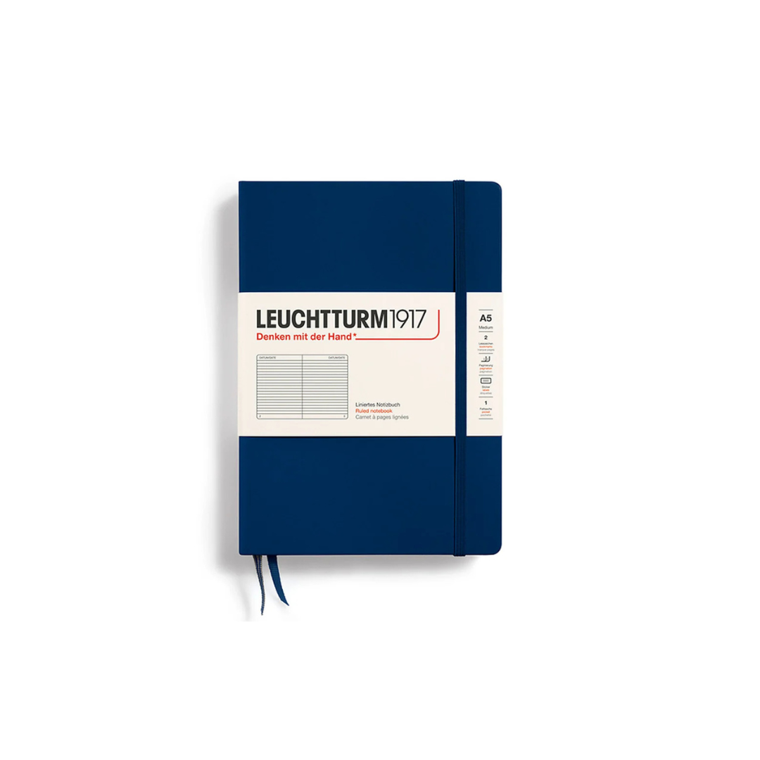 Leuchtturm1917 Ruled A5 Hardcover Notebook