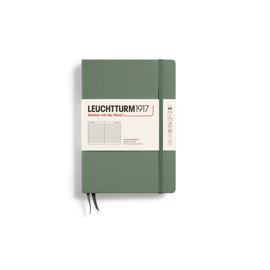 Leuchtturm1917 Ruled A5 Hardcover Notebook