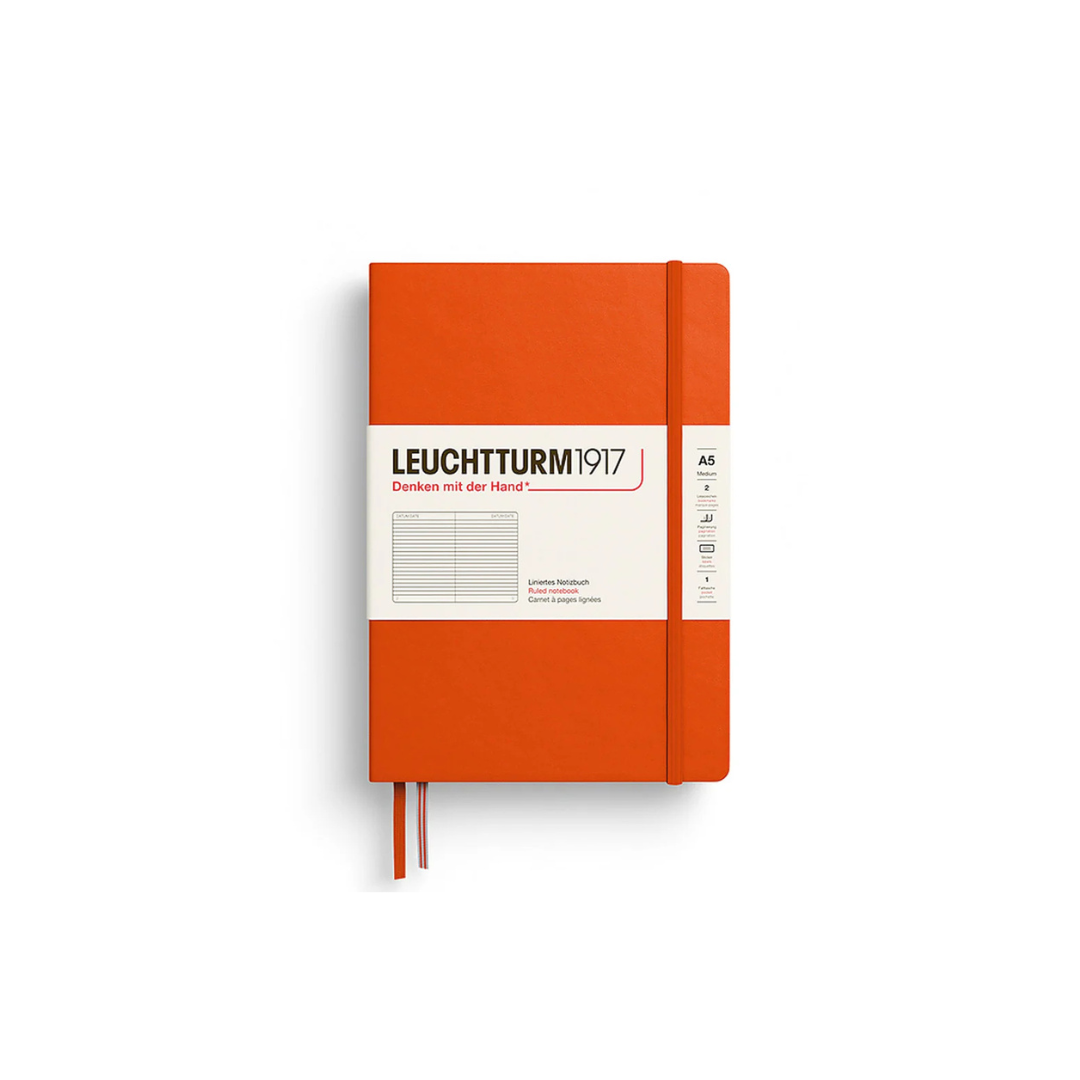 Leuchtturm1917 Ruled A5 Hardcover Notebook