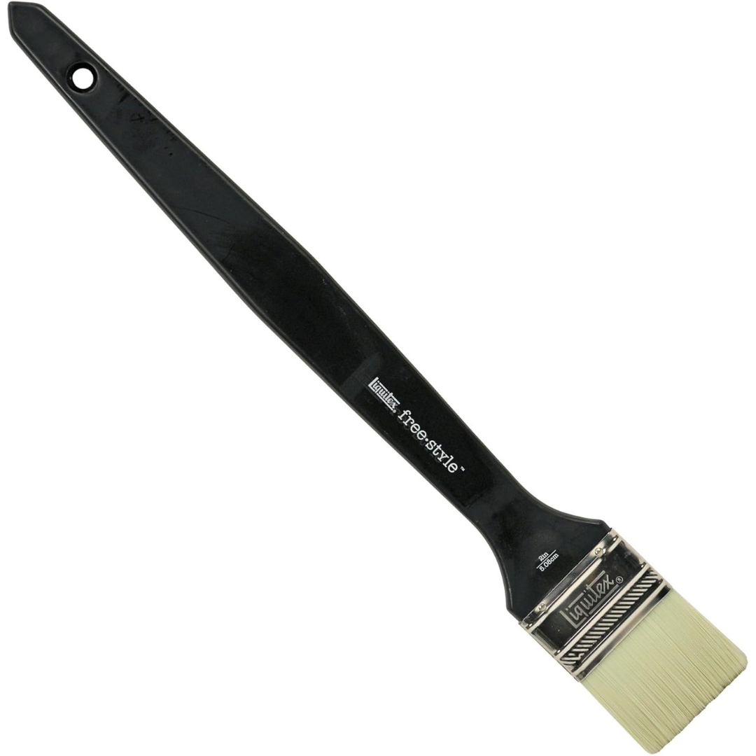 Liquitex Pro Free Style Flat Long Handle Brush