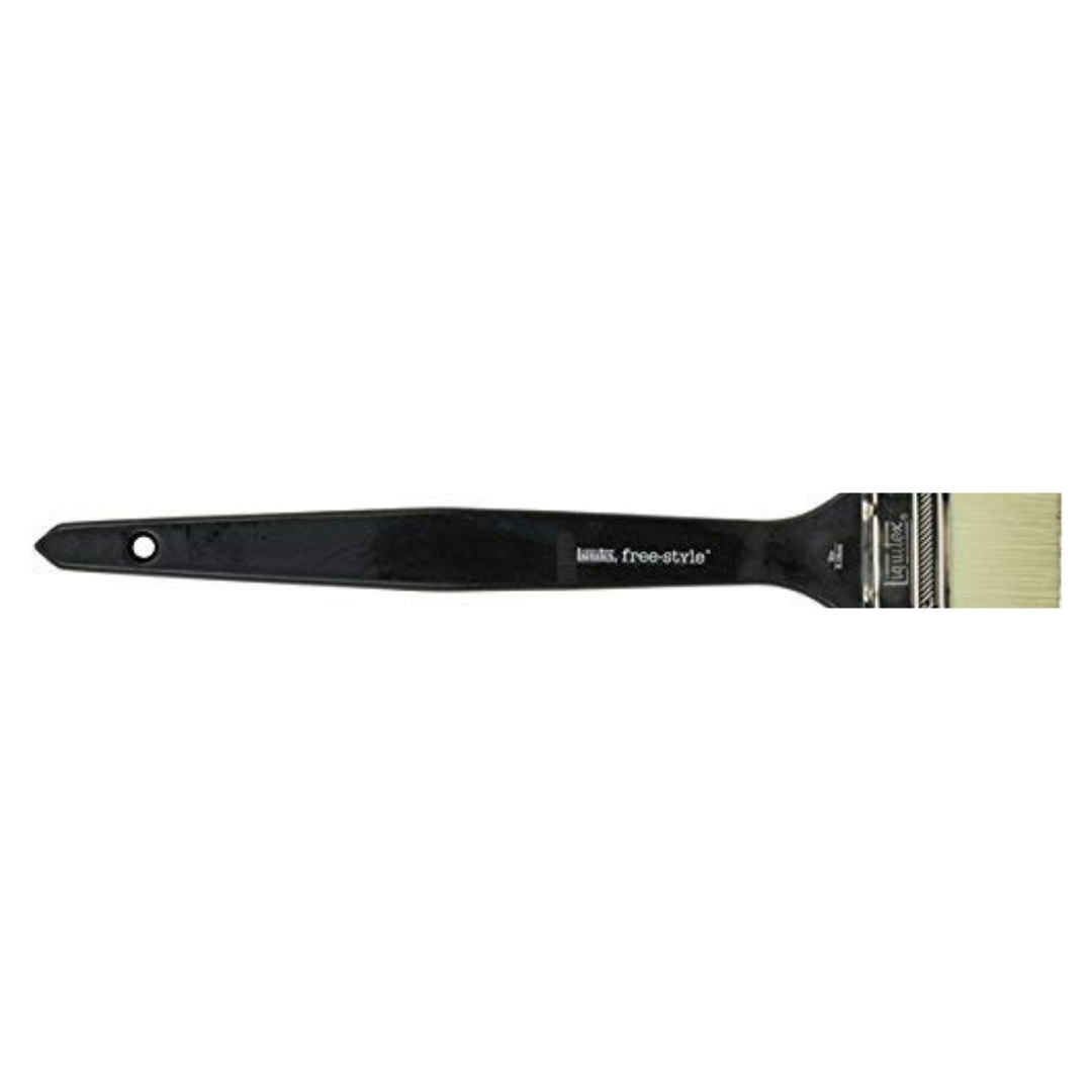Liquitex Pro Free Style Flat Long Handle Brush