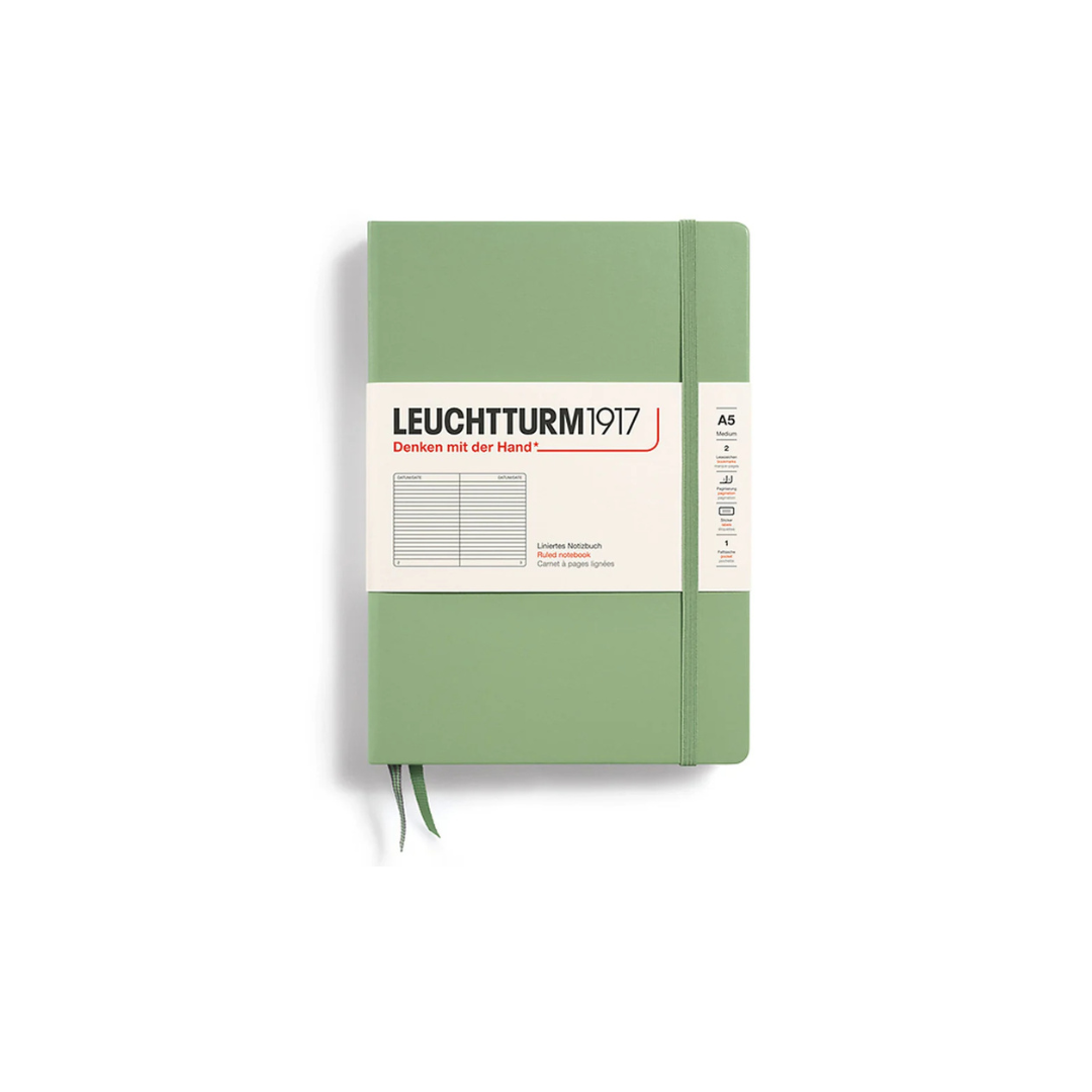 Leuchtturm1917 Ruled A5 Hardcover Notebook