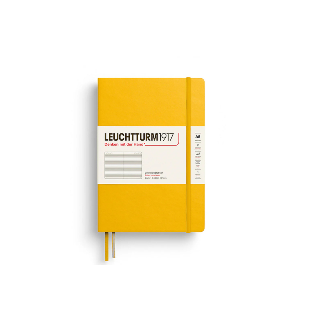 Leuchtturm1917 Ruled A5 Hardcover Notebook