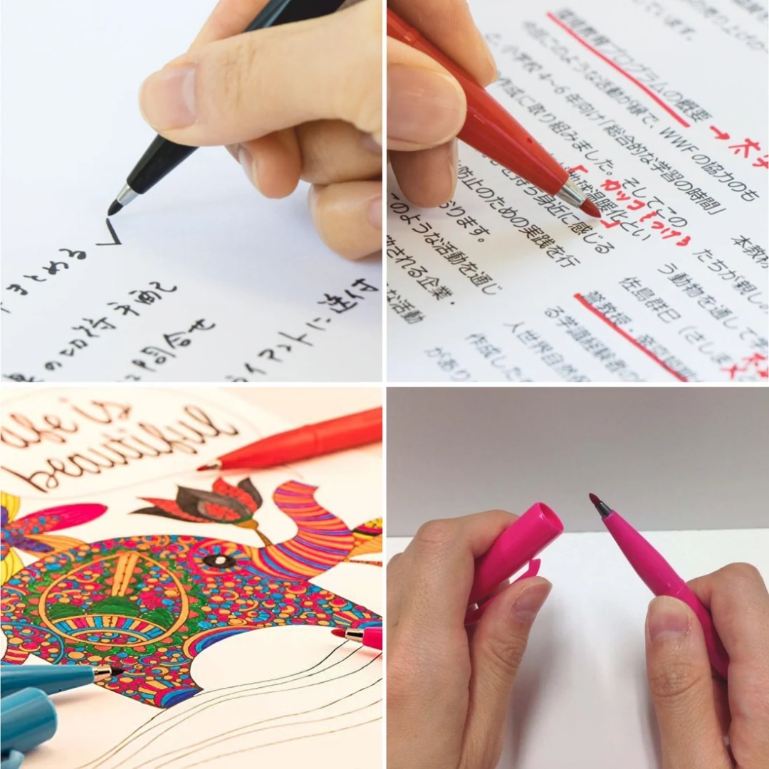 Pentel Arts Brush Sign Pen Set