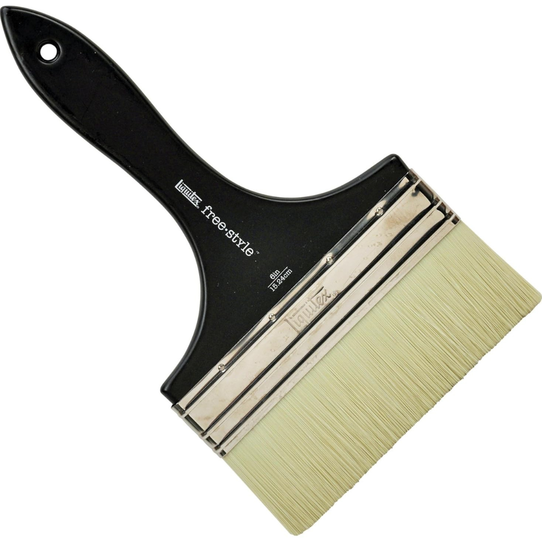 Liquitex Freestyle Brush Broad Flat, Short Handle