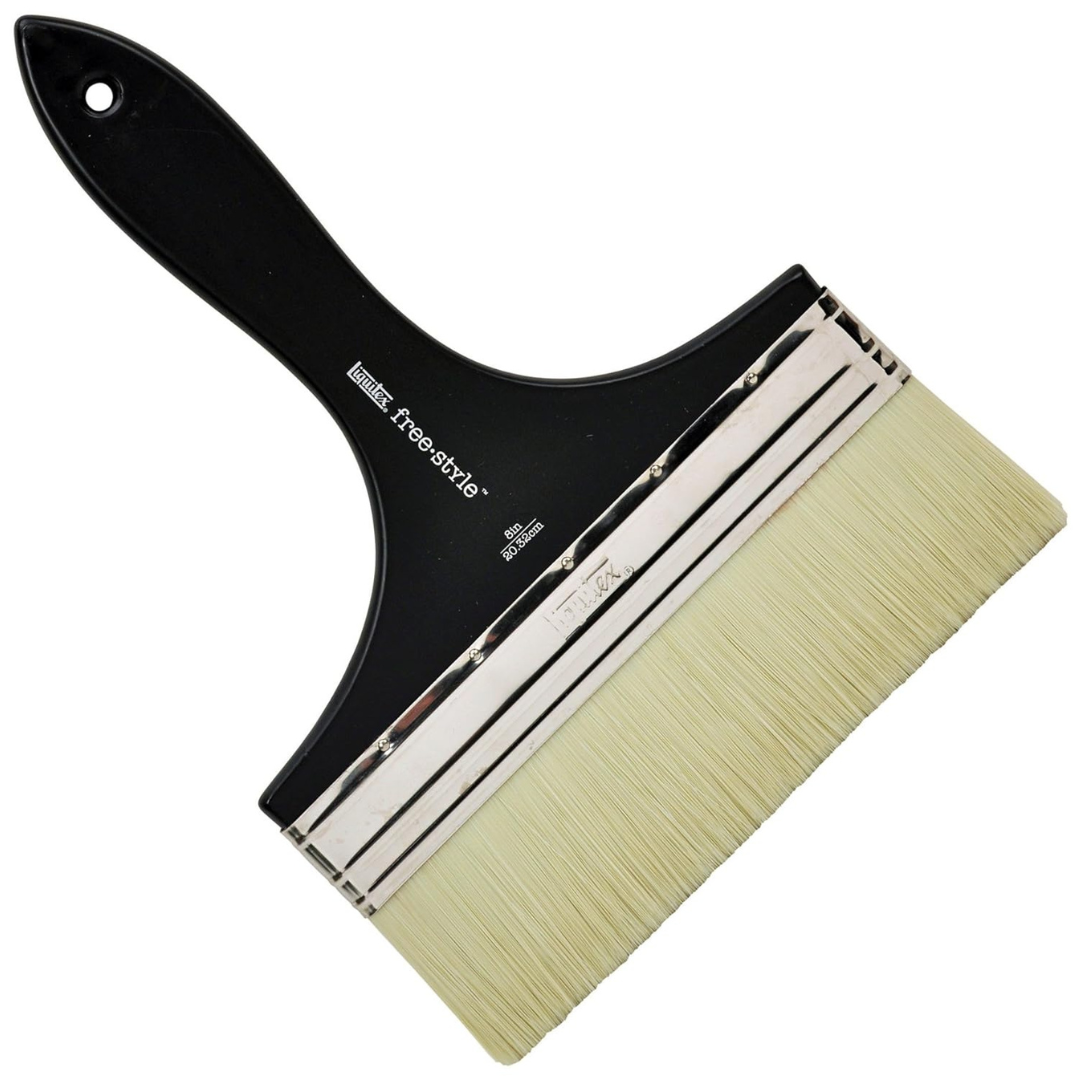 Liquitex Freestyle Brush Broad Flat, Short Handle