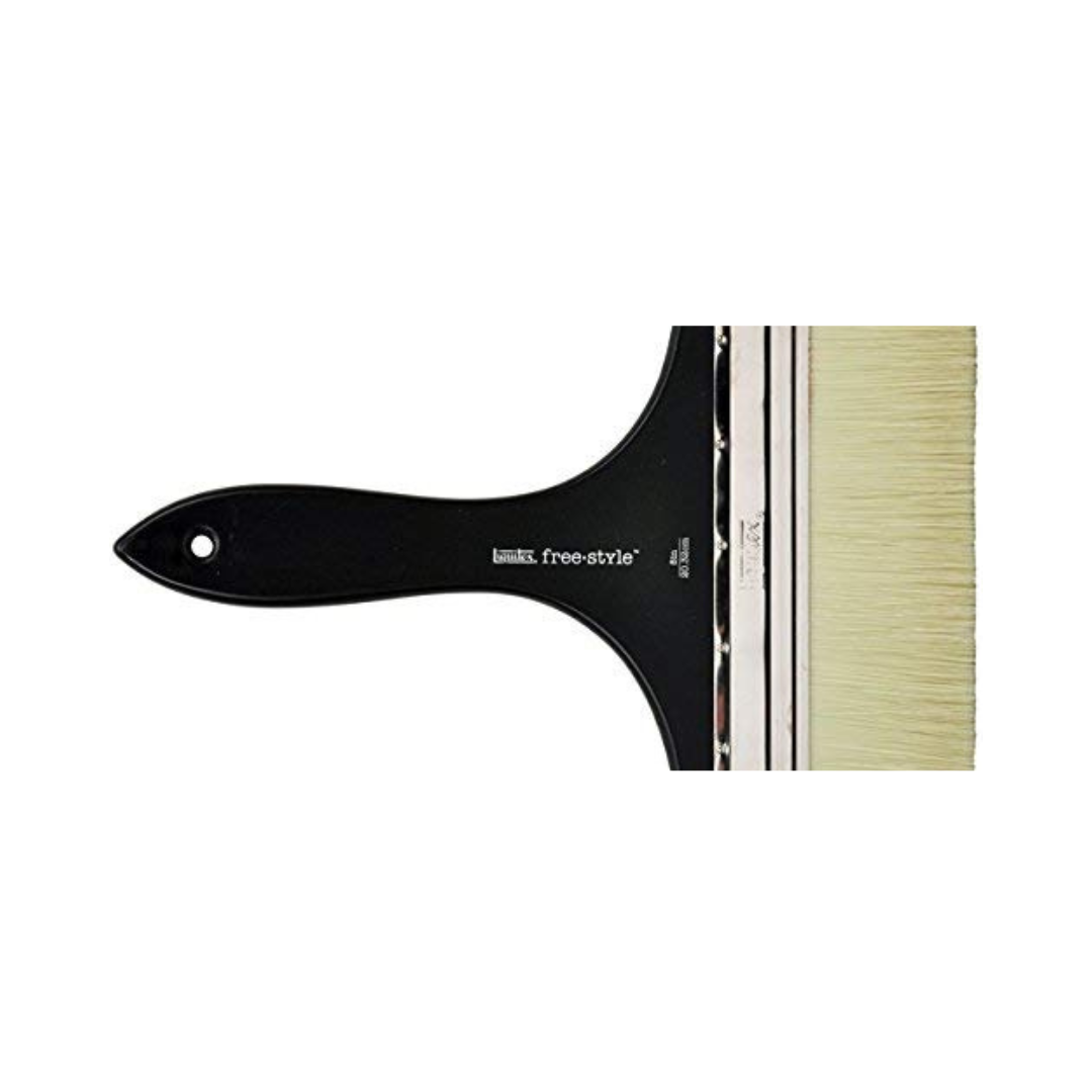 Liquitex Freestyle Brush Broad Flat, Short Handle