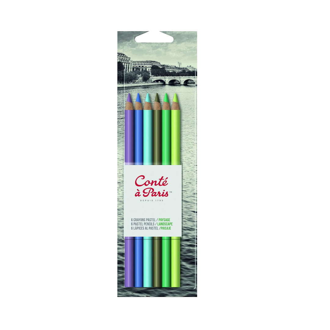 Conte a Paris Pastel Pencils - Set of 6