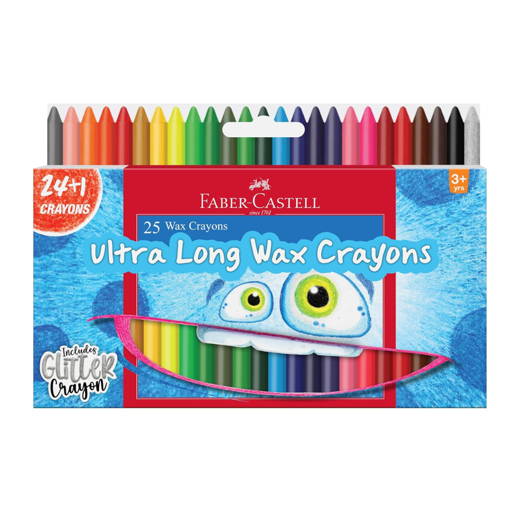 Faber-Castell Ultra Long Wax Crayon Set