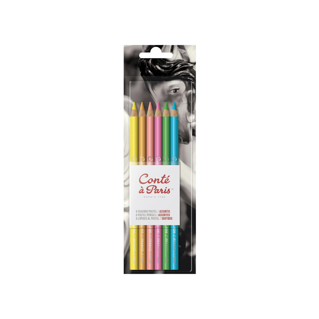 Conte a Paris Pastel Pencils - Set of 6