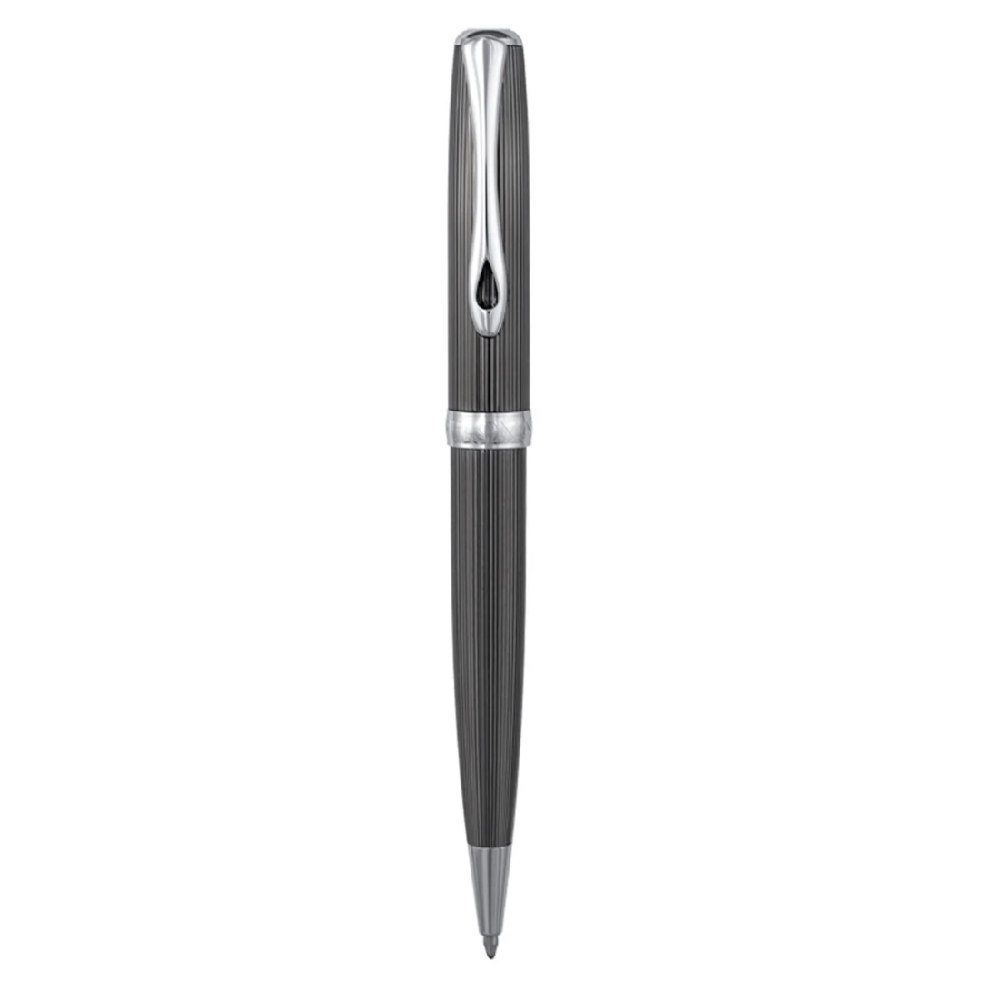 Diplomat Excellence A2 Guilloche Black CT Ballpoint Pen D40222040