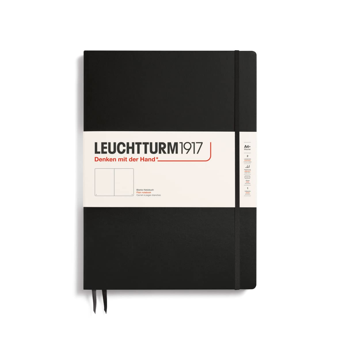 Leuchtturm1917 Ruled Notebook BLACK