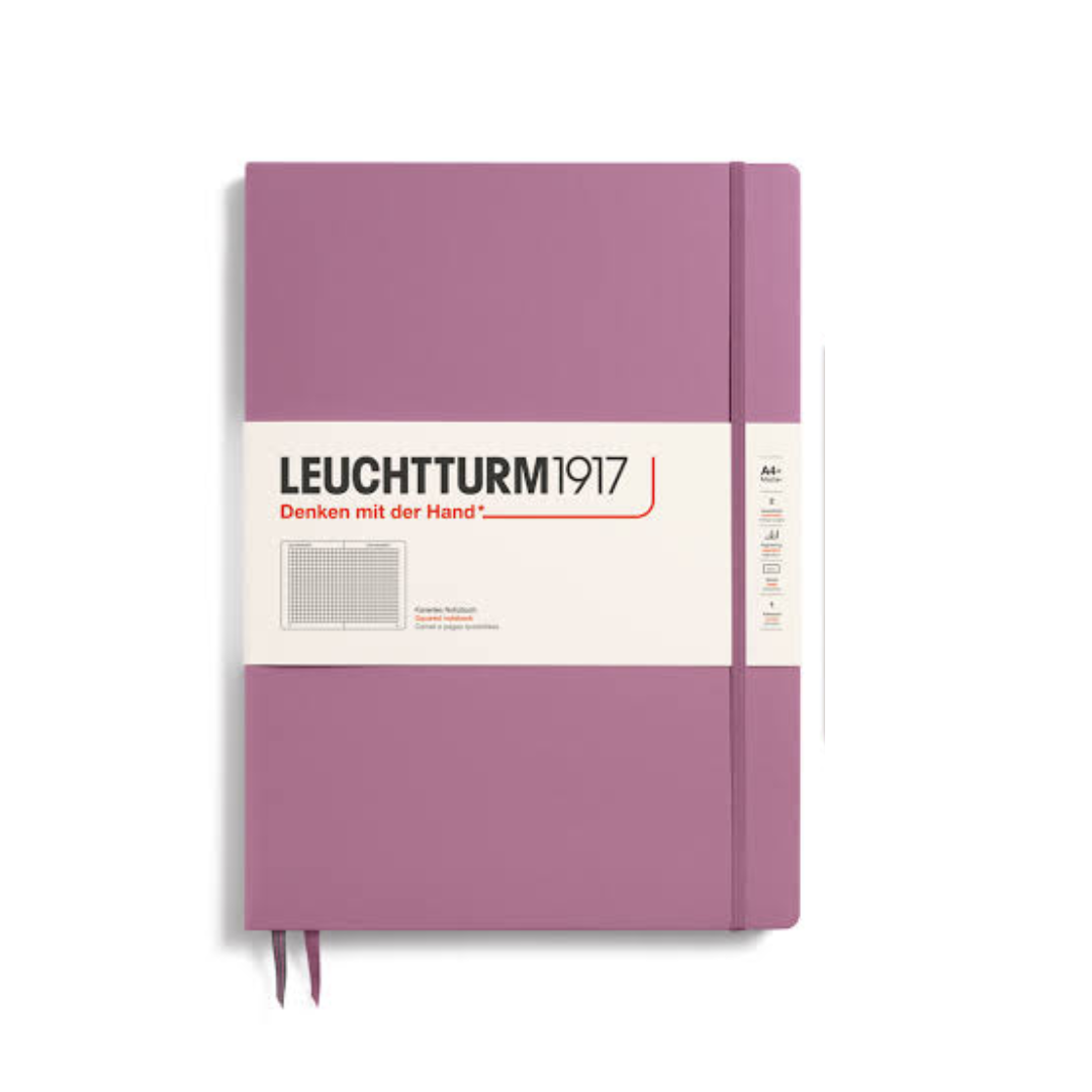 Leuchtturm1917 Squared Notebook Master Slim A4+