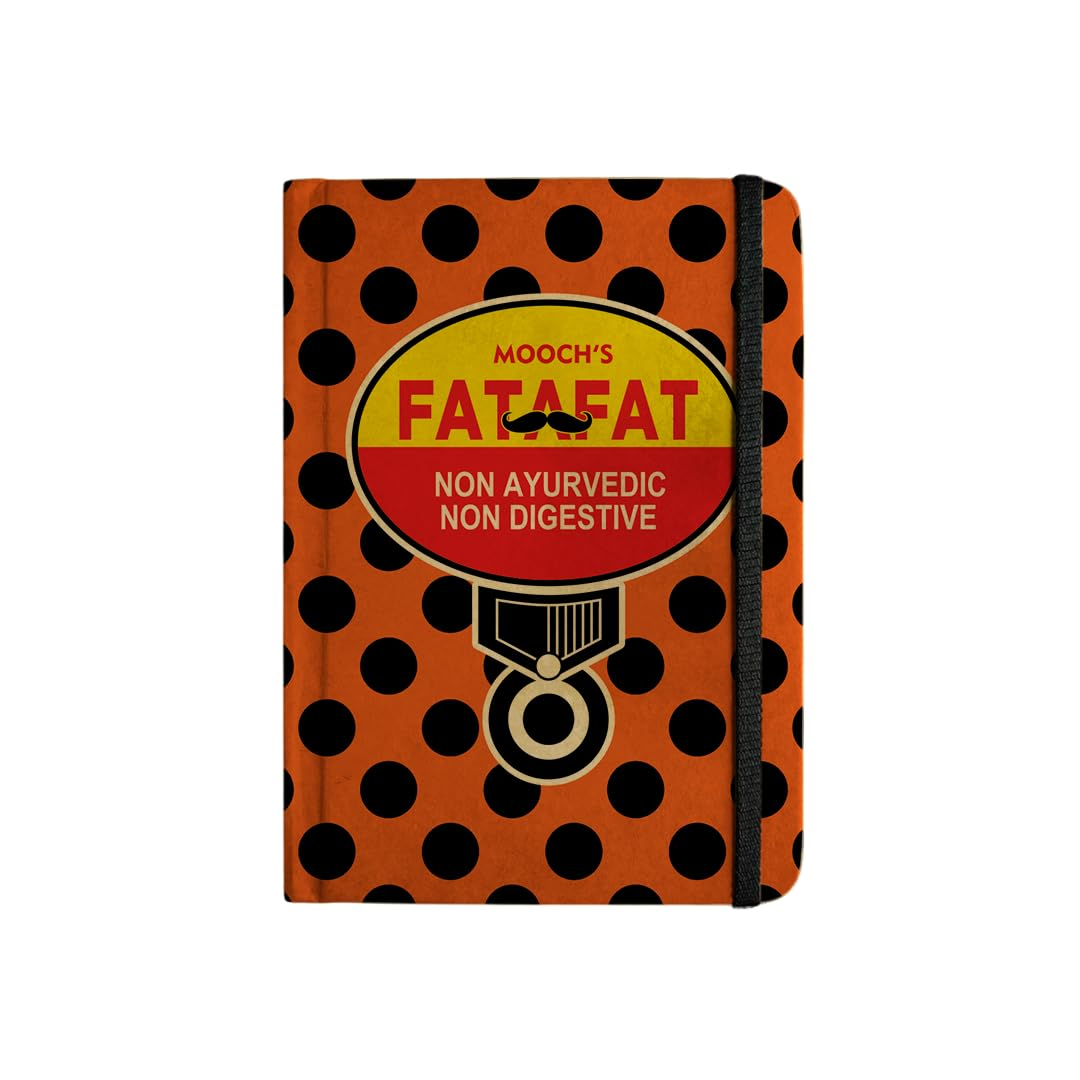 Mooch Fatafat Plain Notebook