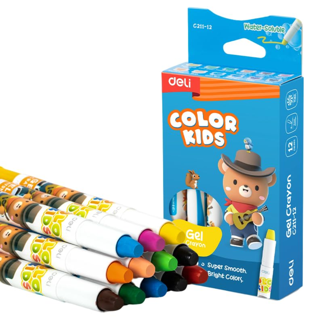 Deli Color Kids Gel Crayon