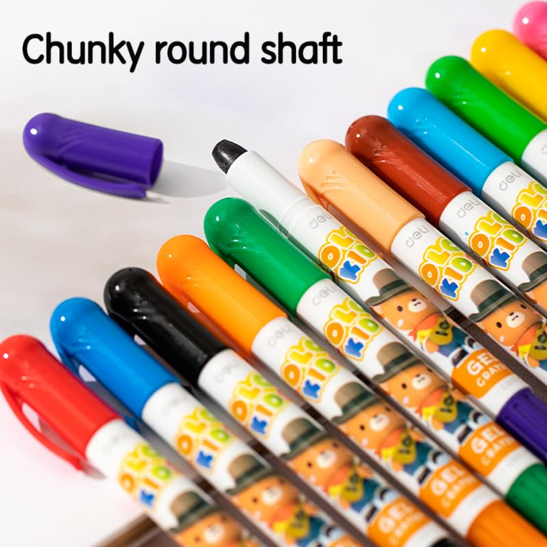 Deli Color Kids Gel Crayon