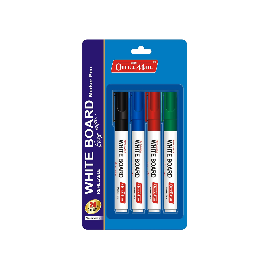 Soni Officemate White Board Refillable Marker Pen