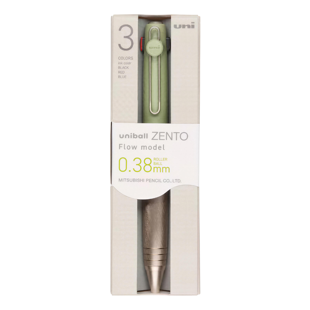 Uni Zento Flow 3 Color Ballpoint Pen