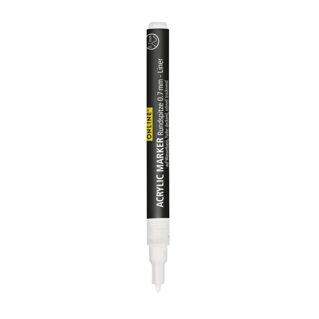 Online White Acrylic Marker Pen