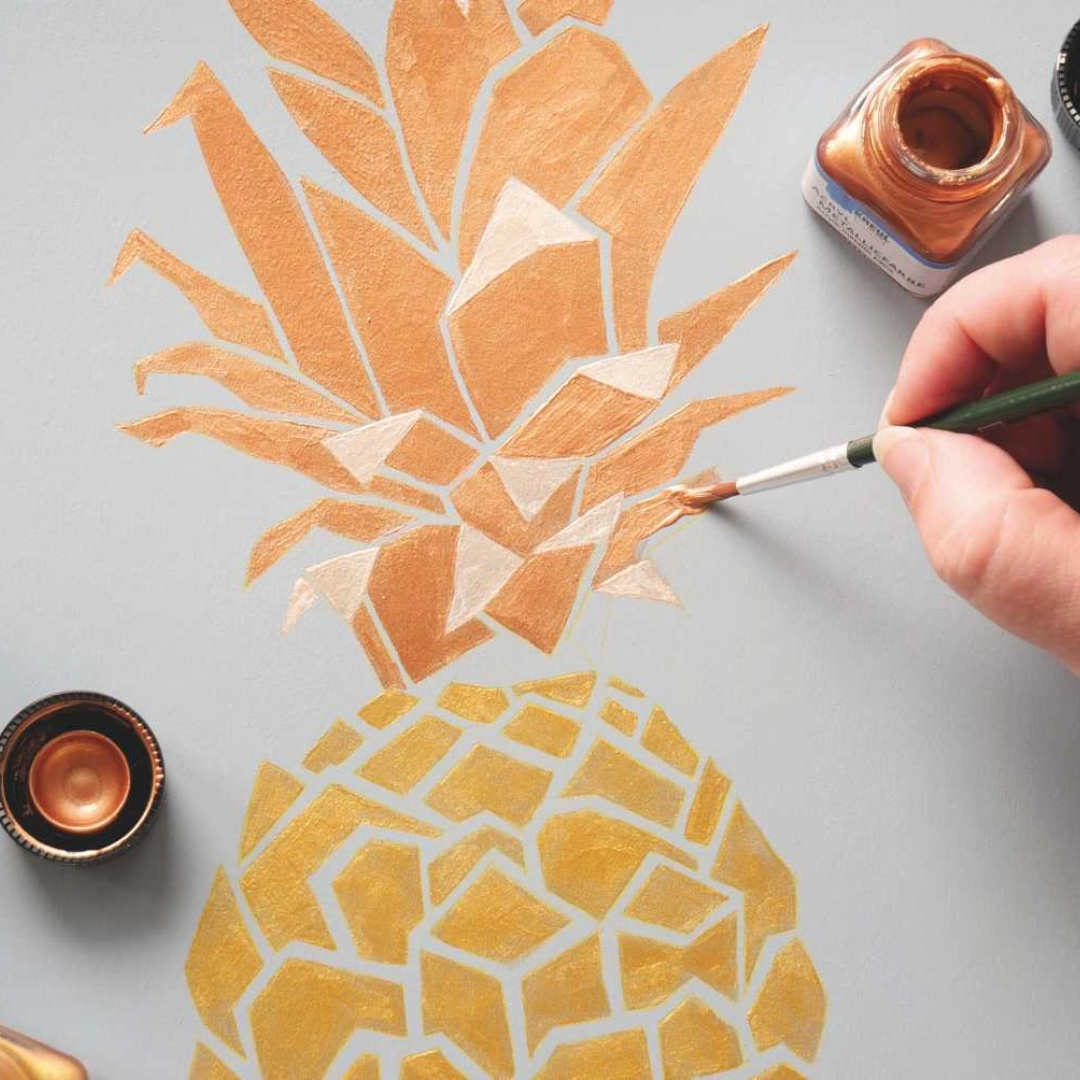 Kreul Acrylic Basic Metallic Paint Set