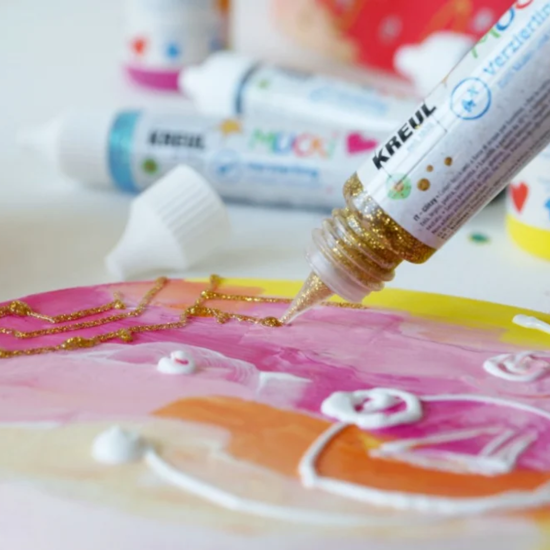 Kreul Mucki Glitzy Glitter & Shimmer Pen Set