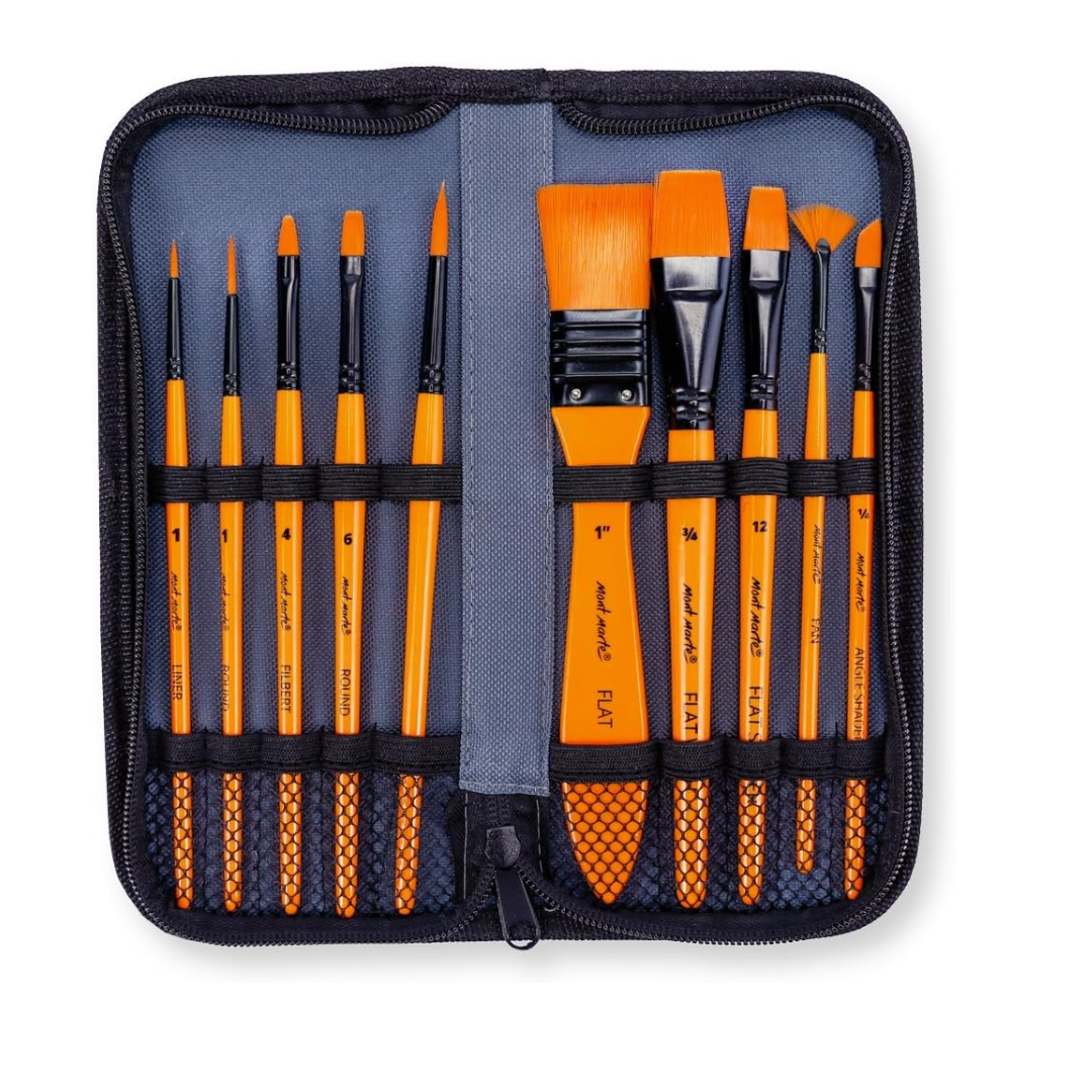 Mont Marte Acrylic Brush Set