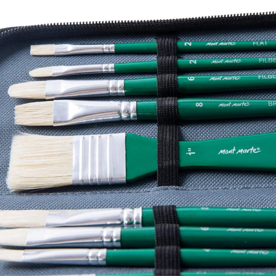 Mont Marte Signature Oil Brush Set