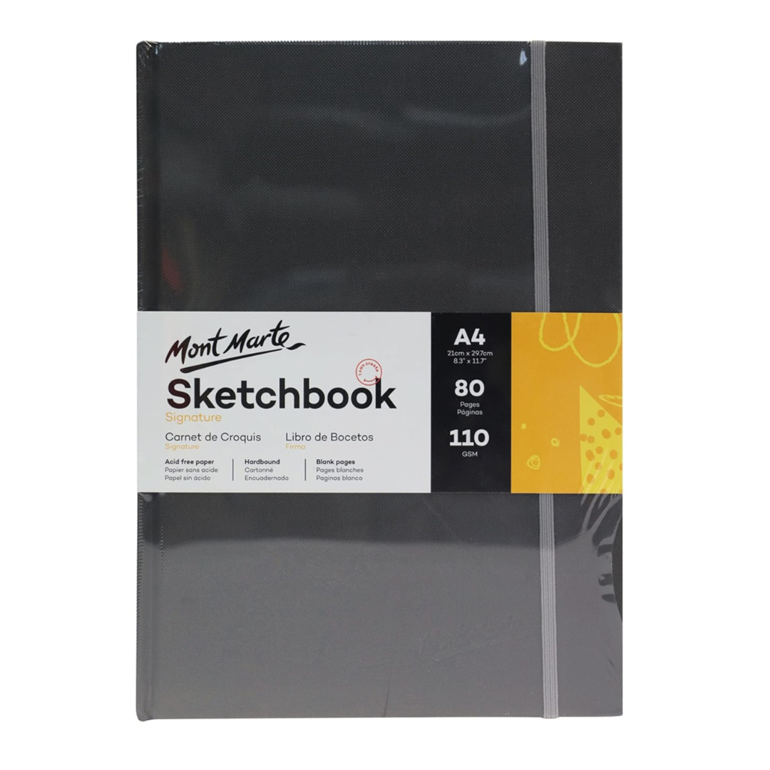 Mont Marte Hardbound Sketch Book Signature