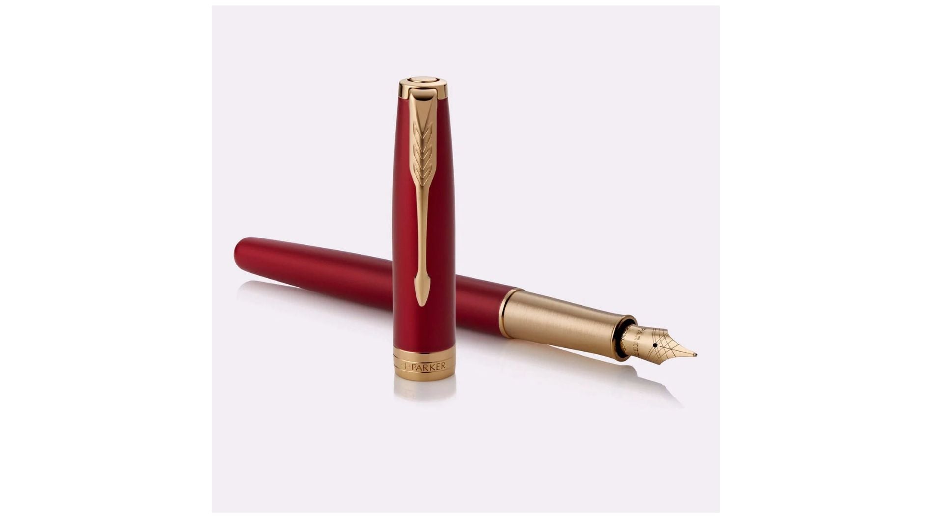 Parker Premium Sonnet Intense Red GT Fountain Pen