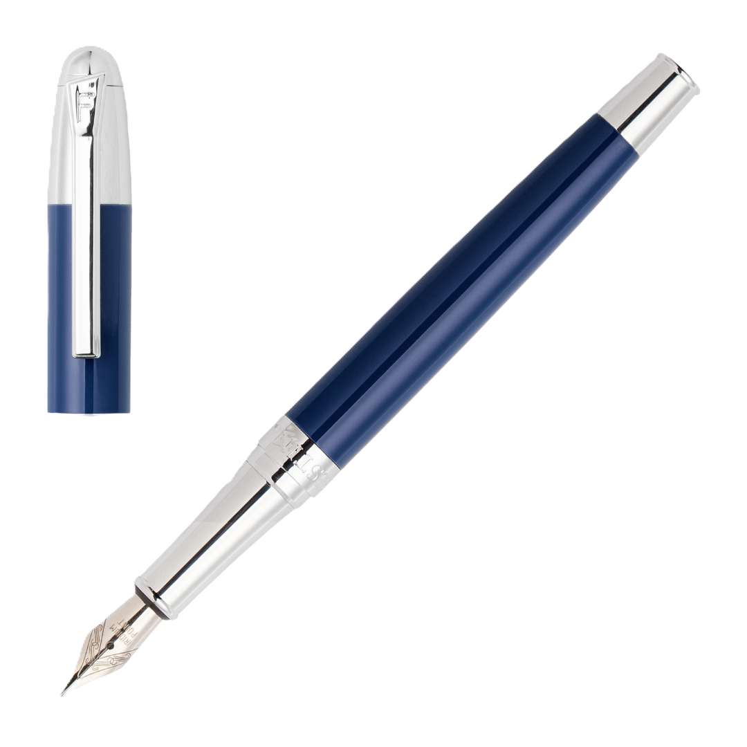 Festina Fountain pen Classicals Chrome Blue