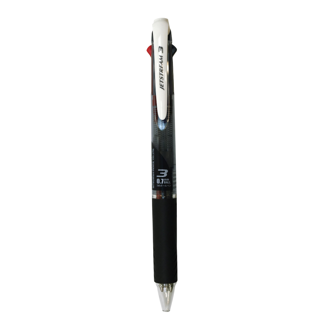 Uni Jetstream 3 Color 0.7mm Ballpoint Pen