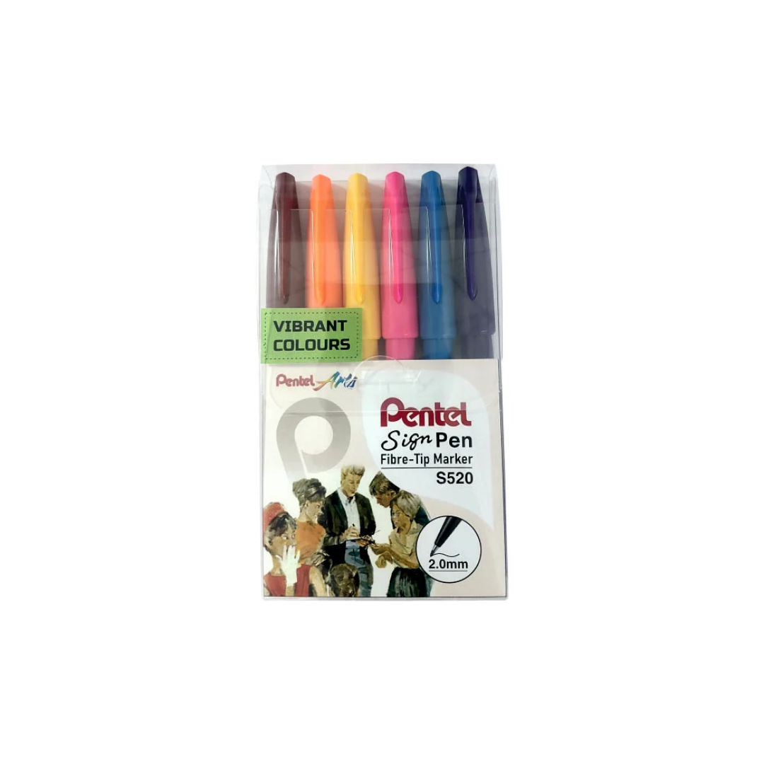 Pentel Sign Pen Set