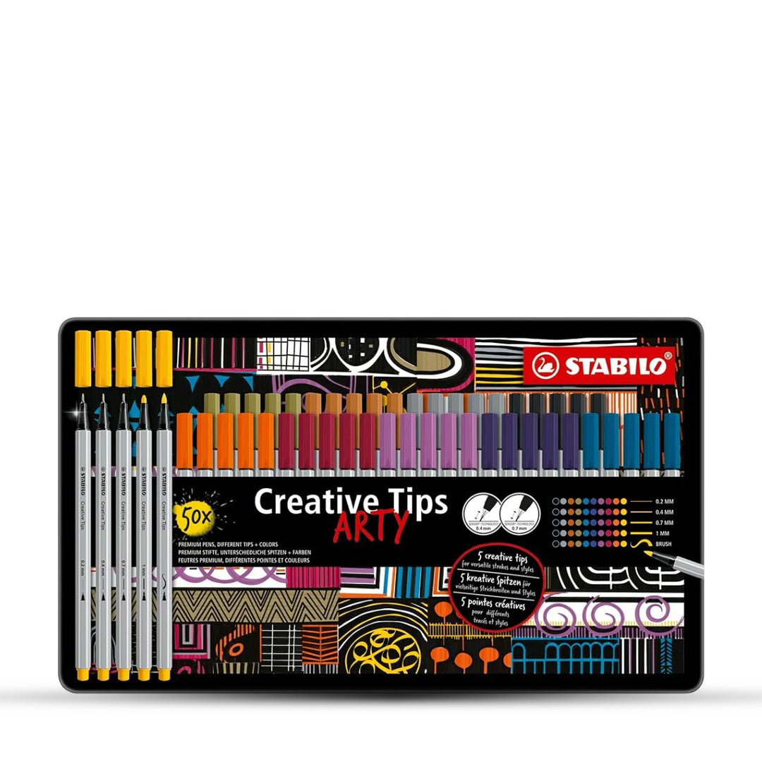 Stabilo Arty Creative Tips Multi Liner Set