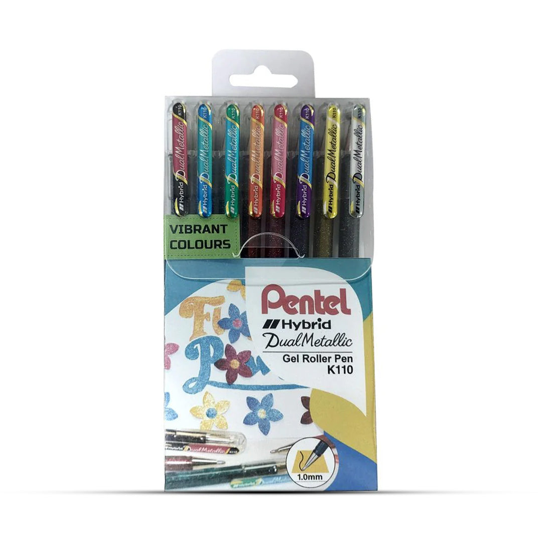 Pentel Hybrid Dual Metallic Gel Roller Pen