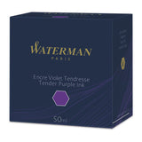Waterman Ink Bottle (Mysterious Blue - 50 ML) 9000005334. A unique 50 ml ink bottle comes with multi-faceted 9 sides which help you to grasp every remaining drop of ink. Genuine Waterman Ink, France. Onlinemantra.in