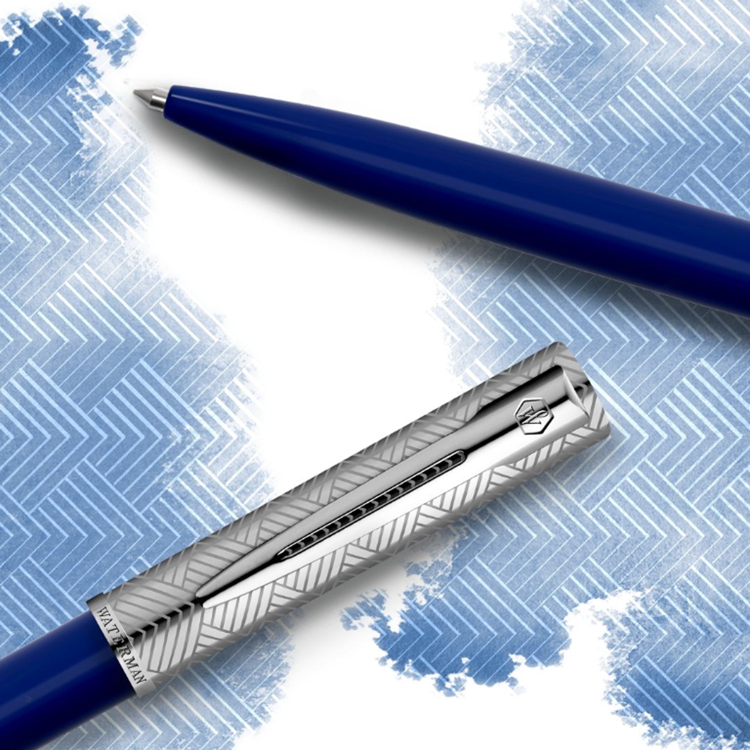 Waterman Allure Deluxe Blue CT Ballpoint Pen 9000034659