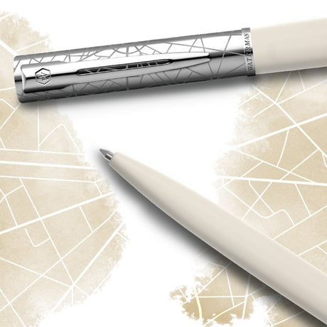 Waterman Allure Deluxe White CT Ballpoint Pen 9000034661
