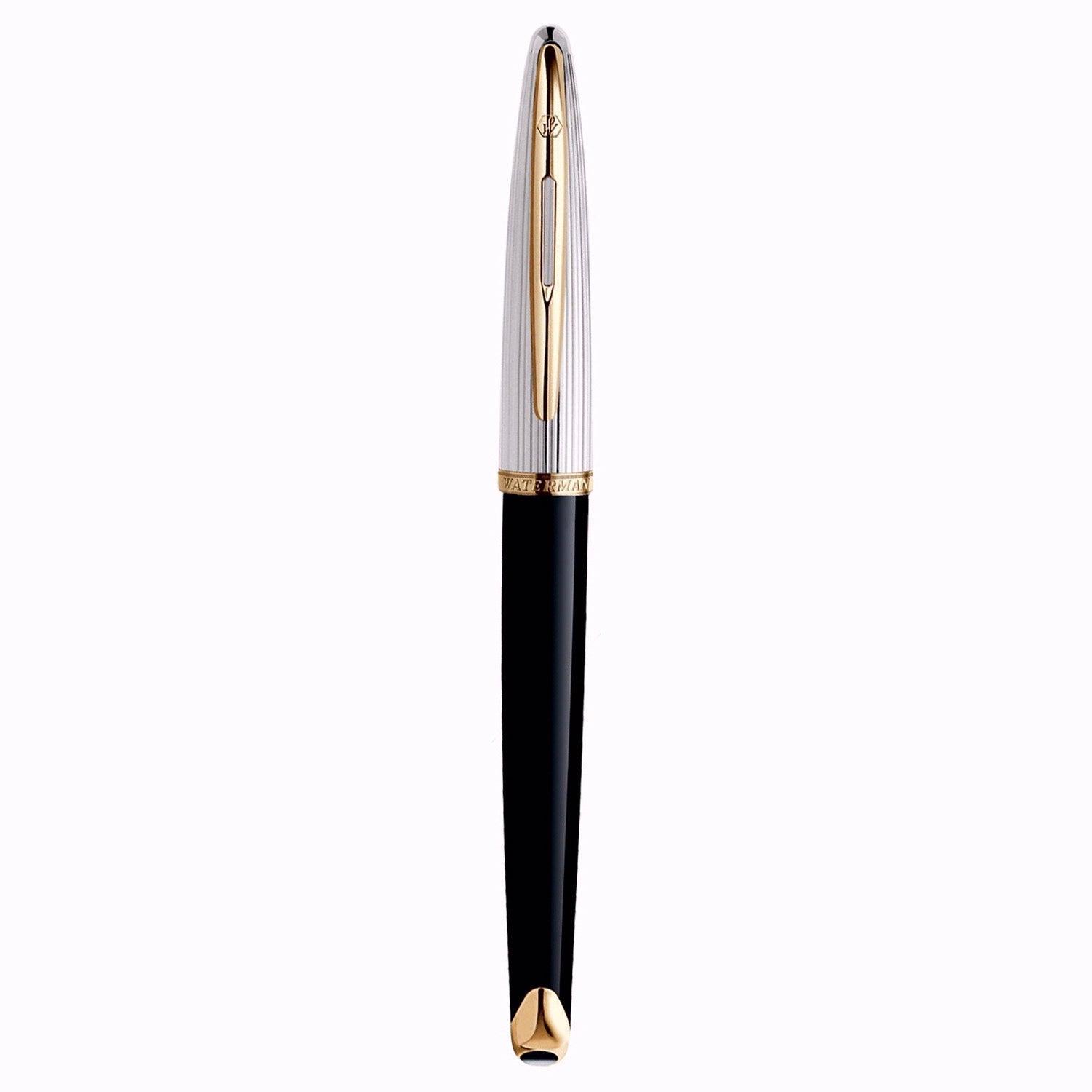 Waterman Carene Deluxe Black GT Roller Ball Pen 9000013885