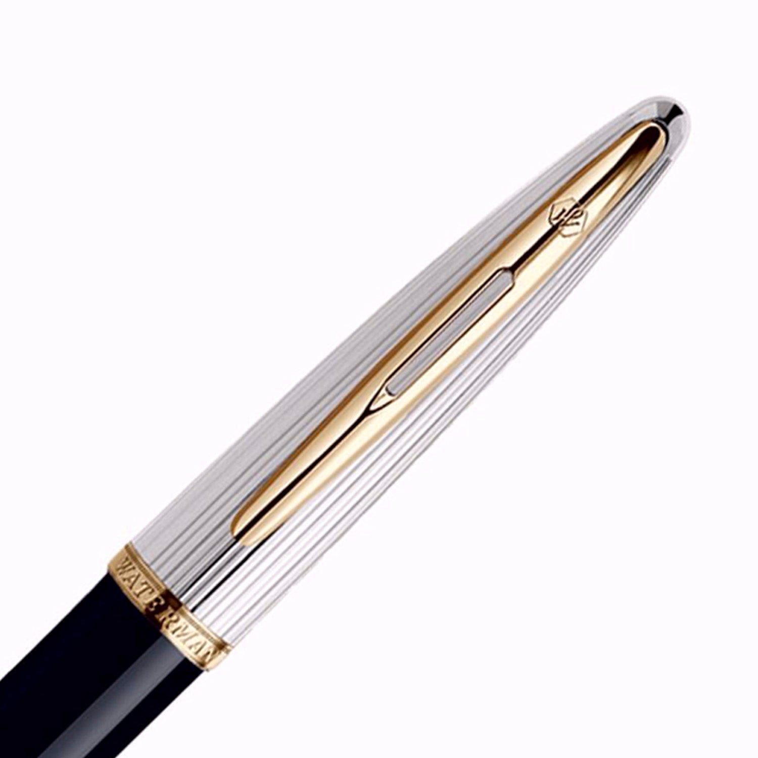 Waterman Carene Deluxe Black GT Roller Ball Pen 9000013885