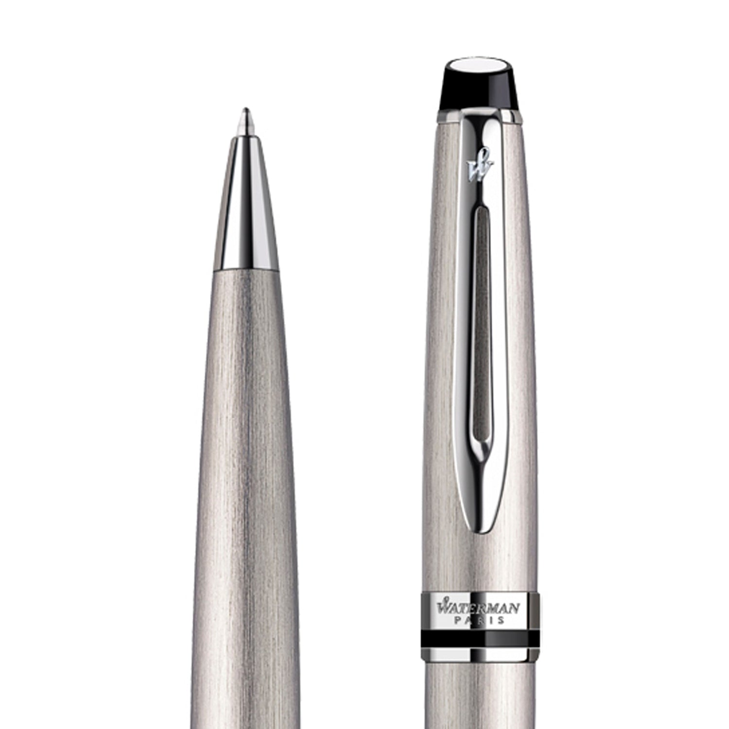 Waterman Expert Stainless Steel CT Ballpoint Pen 9000017149