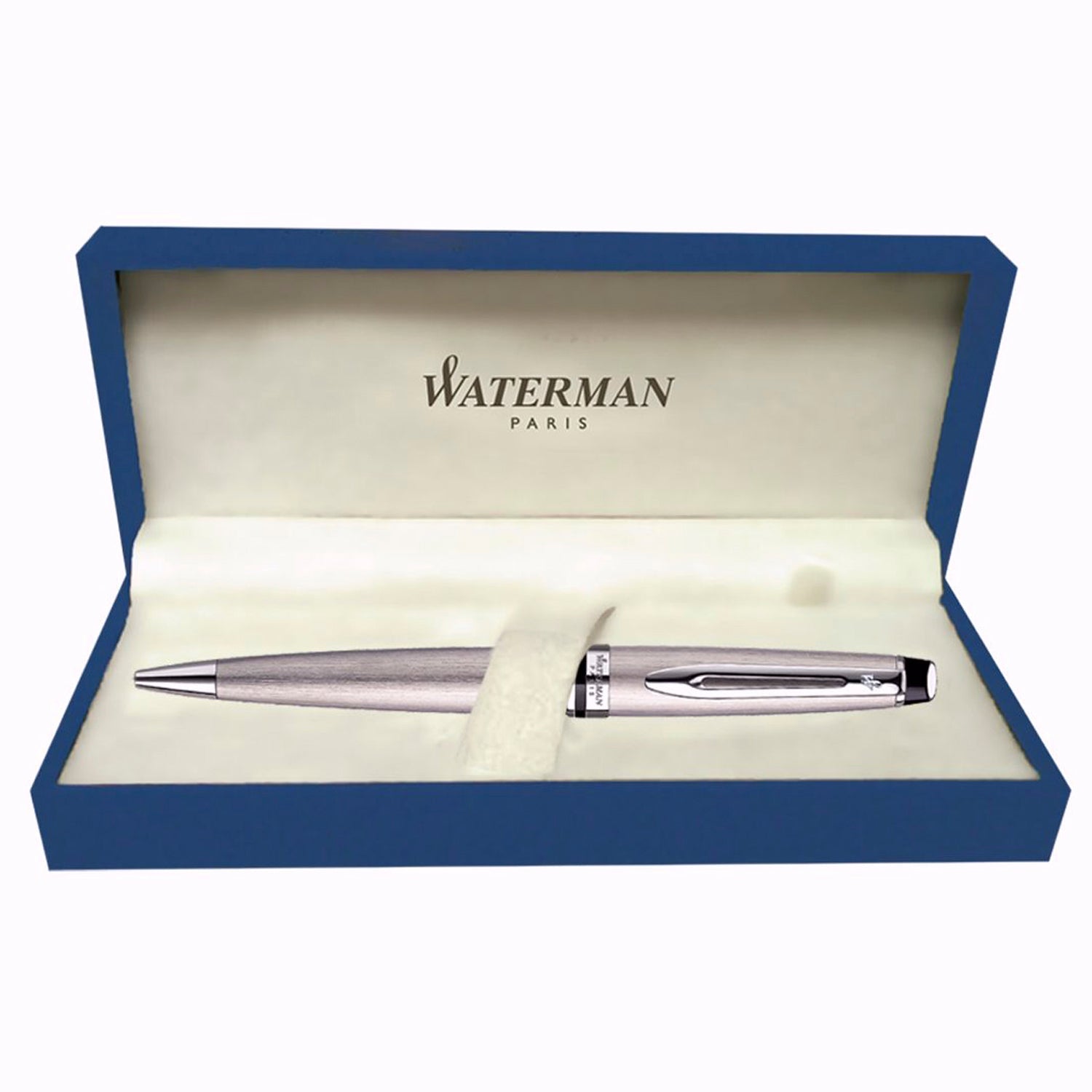 Waterman Expert Stainless Steel CT Ballpoint Pen 9000017149