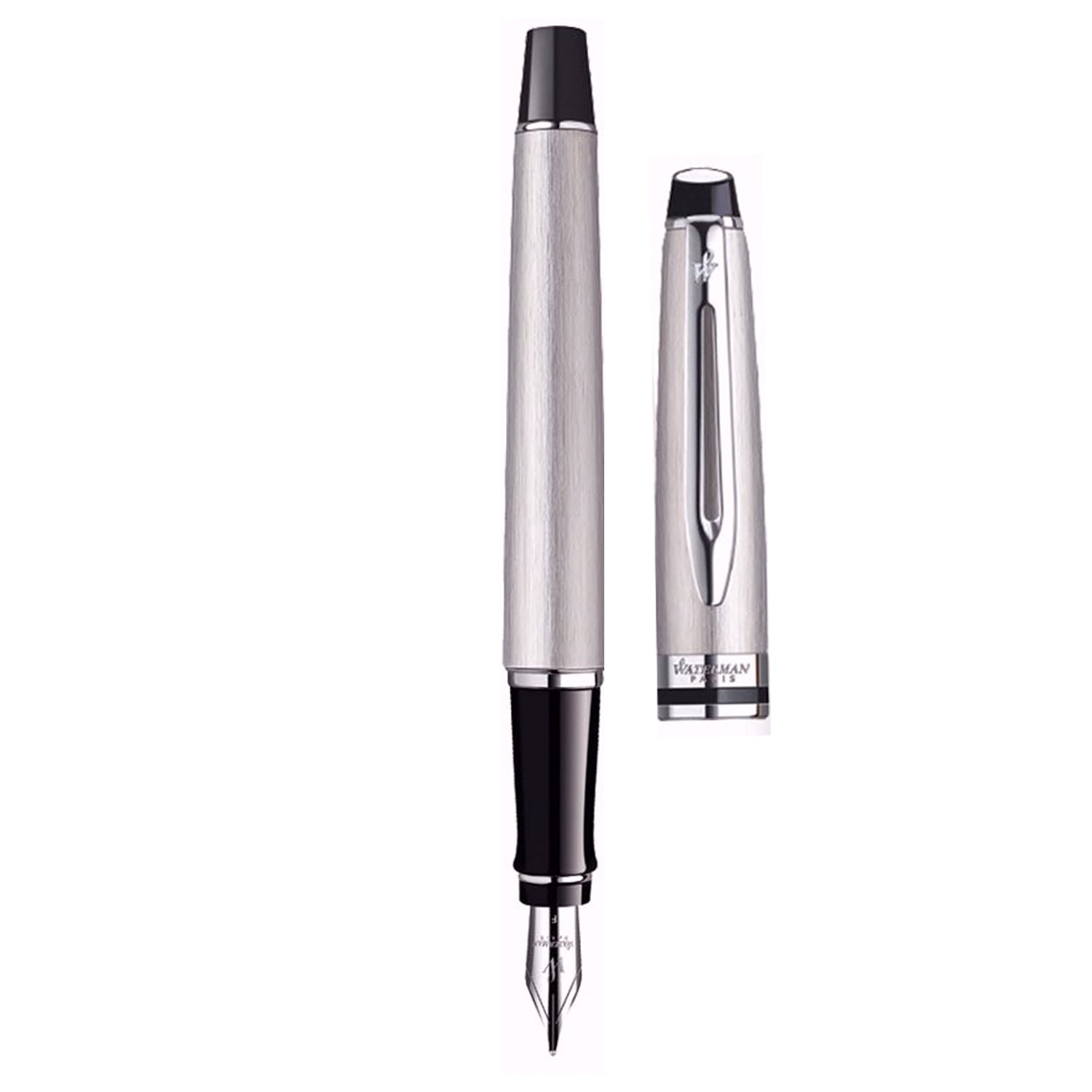 Waterman Expert Stainless Steel CT Fountain Pen