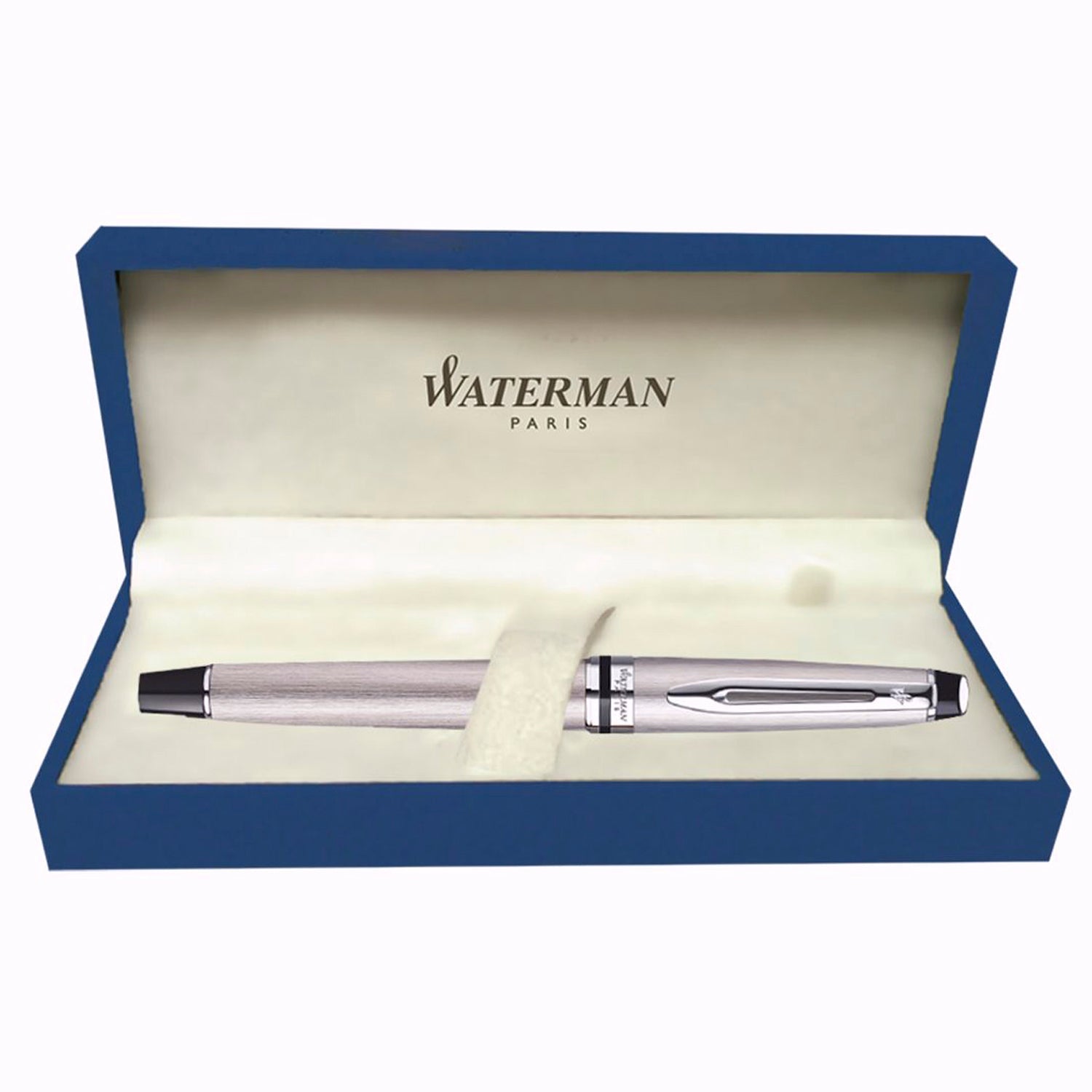 Waterman Expert Stainless Steel CT Fountain Pen