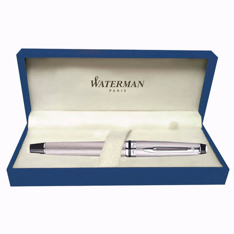 Waterman Expert Stainless Steel CT Roller Ball Pen 9000017148