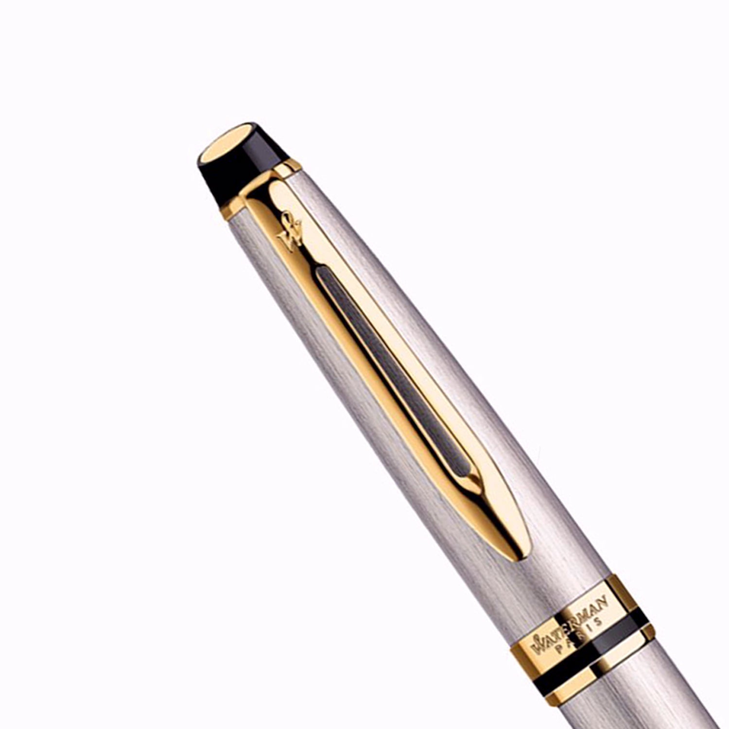 Waterman Expert Stainless Steel GT Ballpoint Pen 9000017145