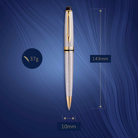 Waterman Expert Stainless Steel GT Ballpoint Pen 9000017145