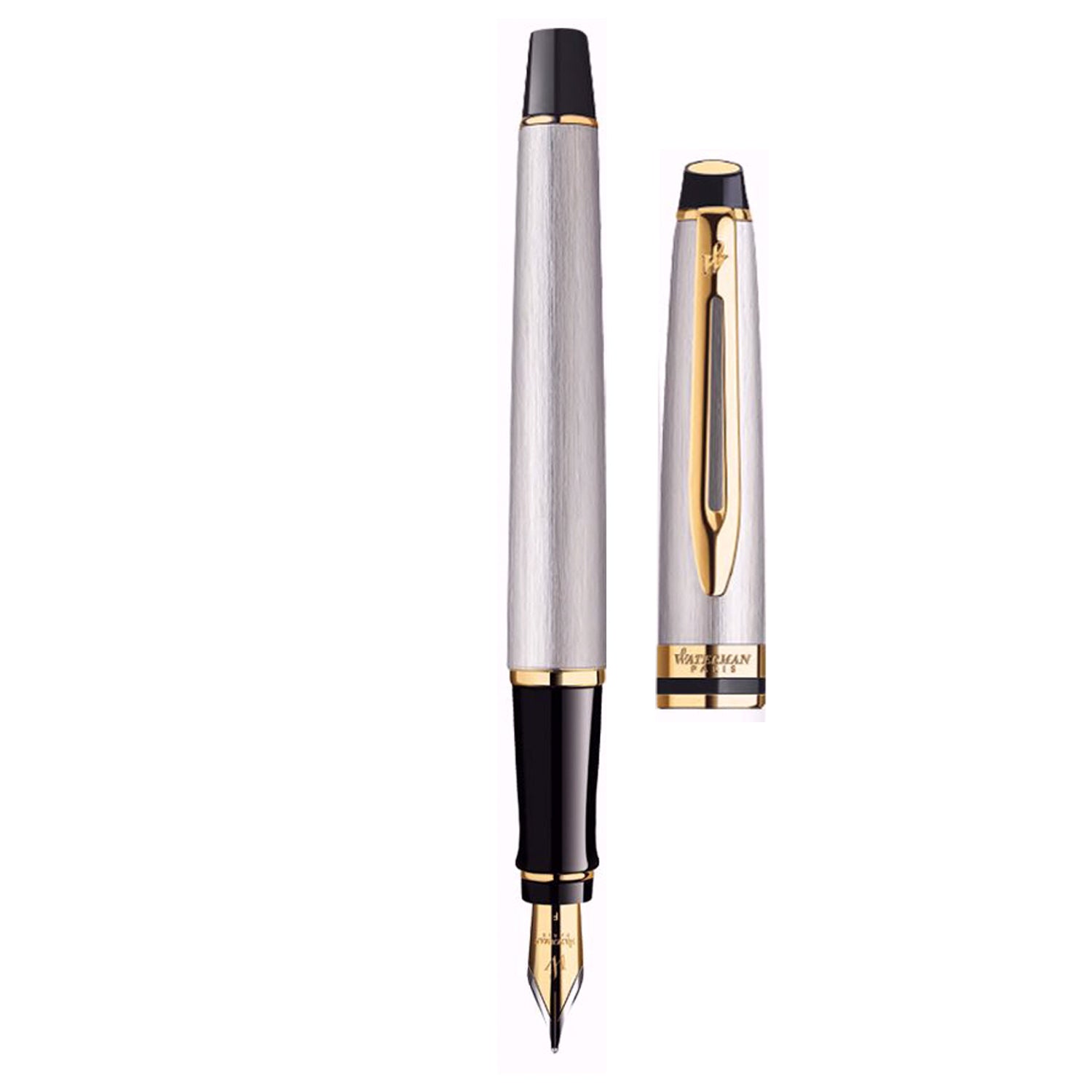 Waterman Expert Stainless Steel GT Fountain Pen