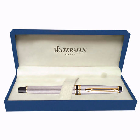 Waterman Expert Stainless Steel GT Roller Ball Pen 9000017144