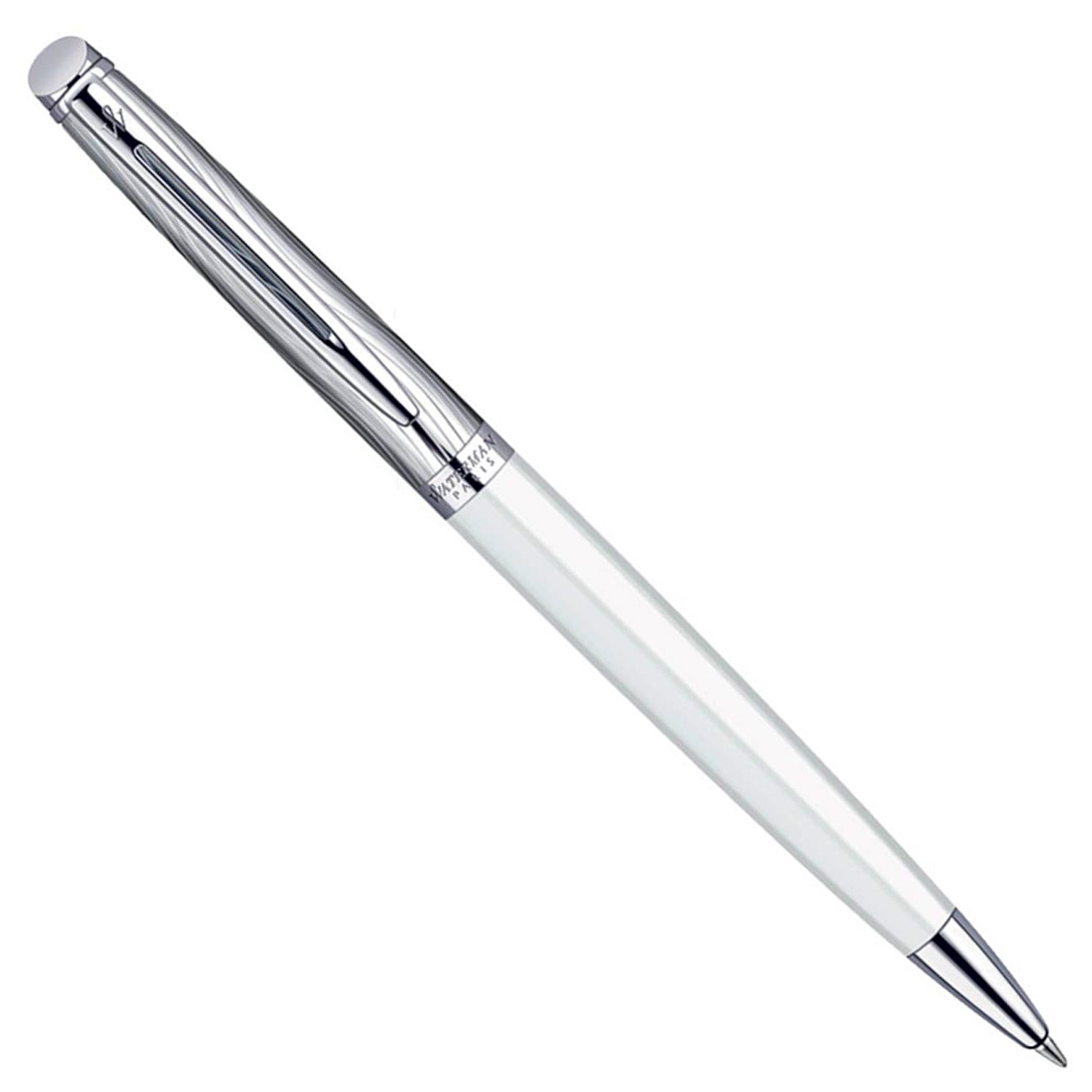 Waterman Hemisphere Deluxe White CT Ballpoint Pen 9000017129