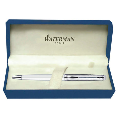 Waterman Hemisphere Deluxe White CT Ballpoint Pen 9000017129